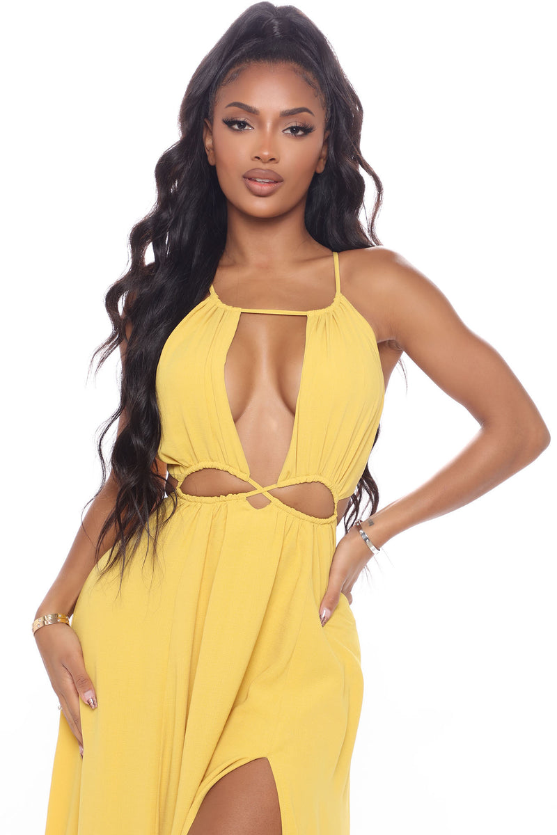 Infinite Attraction Cut Out Maxi Dress ...